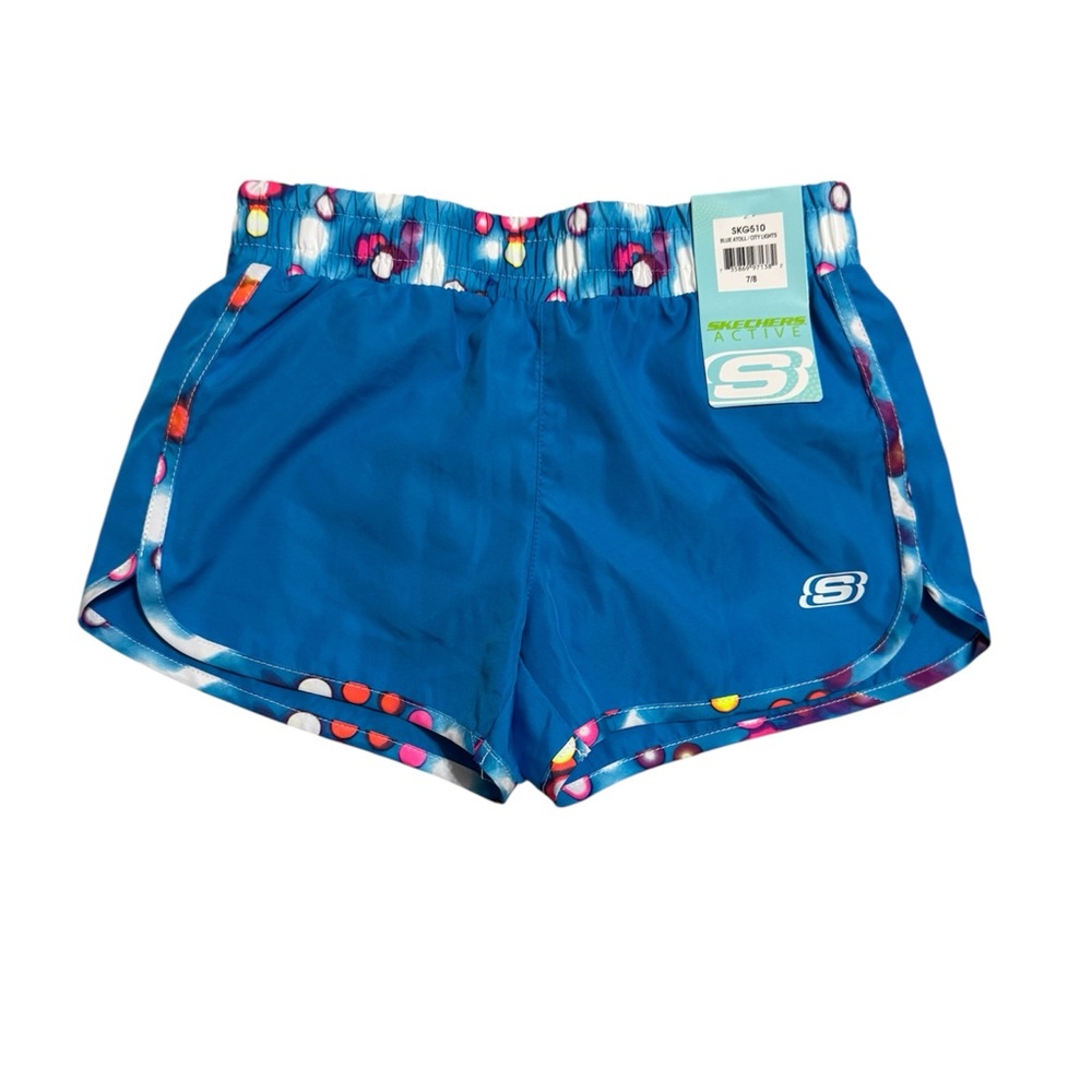 Skechers Girls Size 7/8 Blue Athletic Shorts